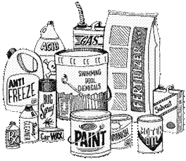 hazardous household waste